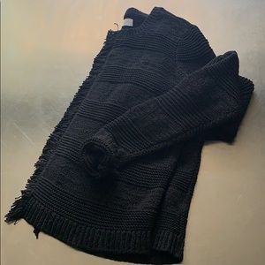 LOFT cropped cardigan sweater